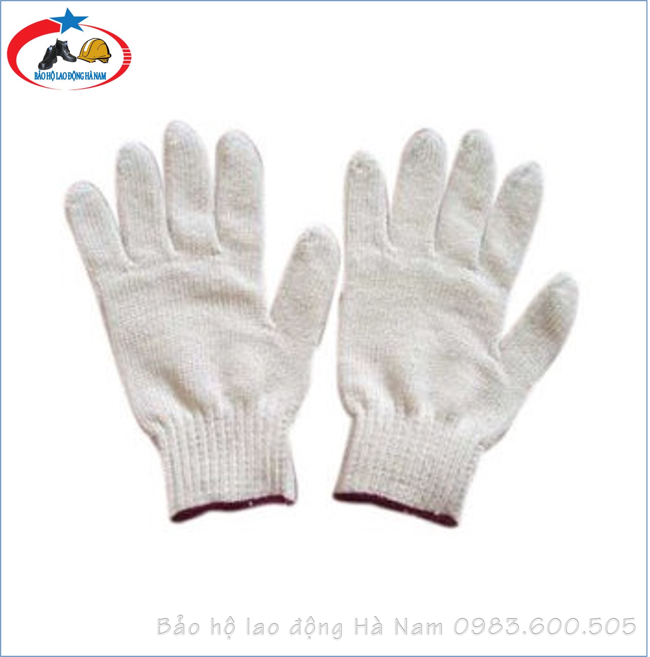 Găng tay vải sợi bảo hộ Mẫu GT01